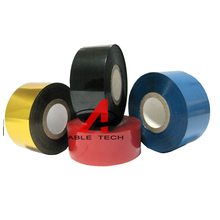 Printer ribbon  30*100m Black ribbon hot stamping foil for plastic